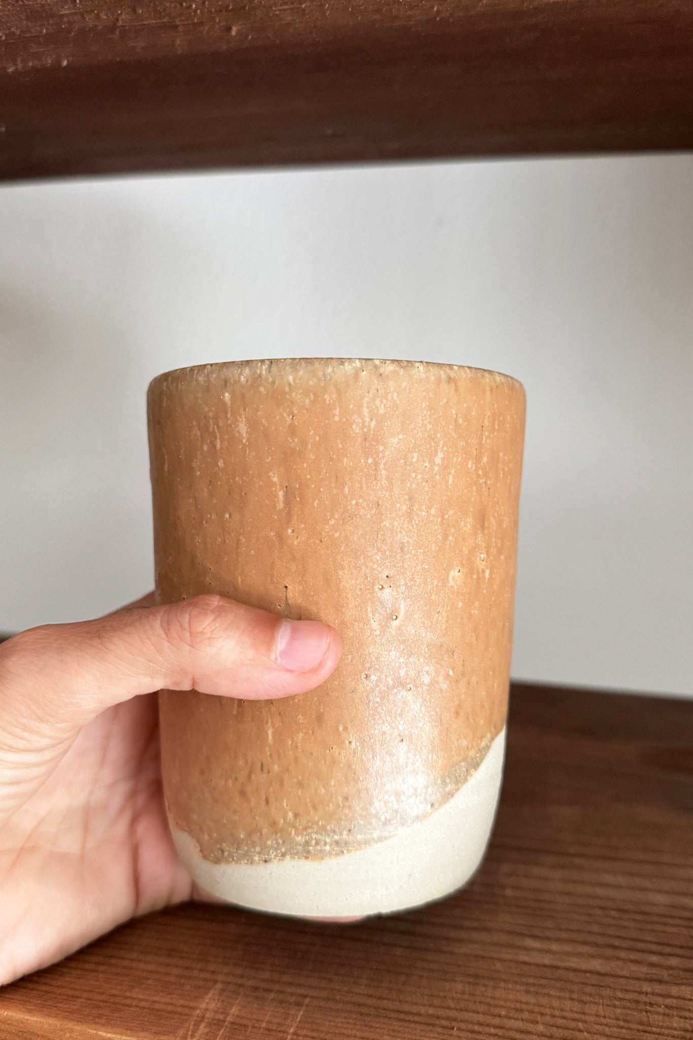 Large ceramic cup KAKI