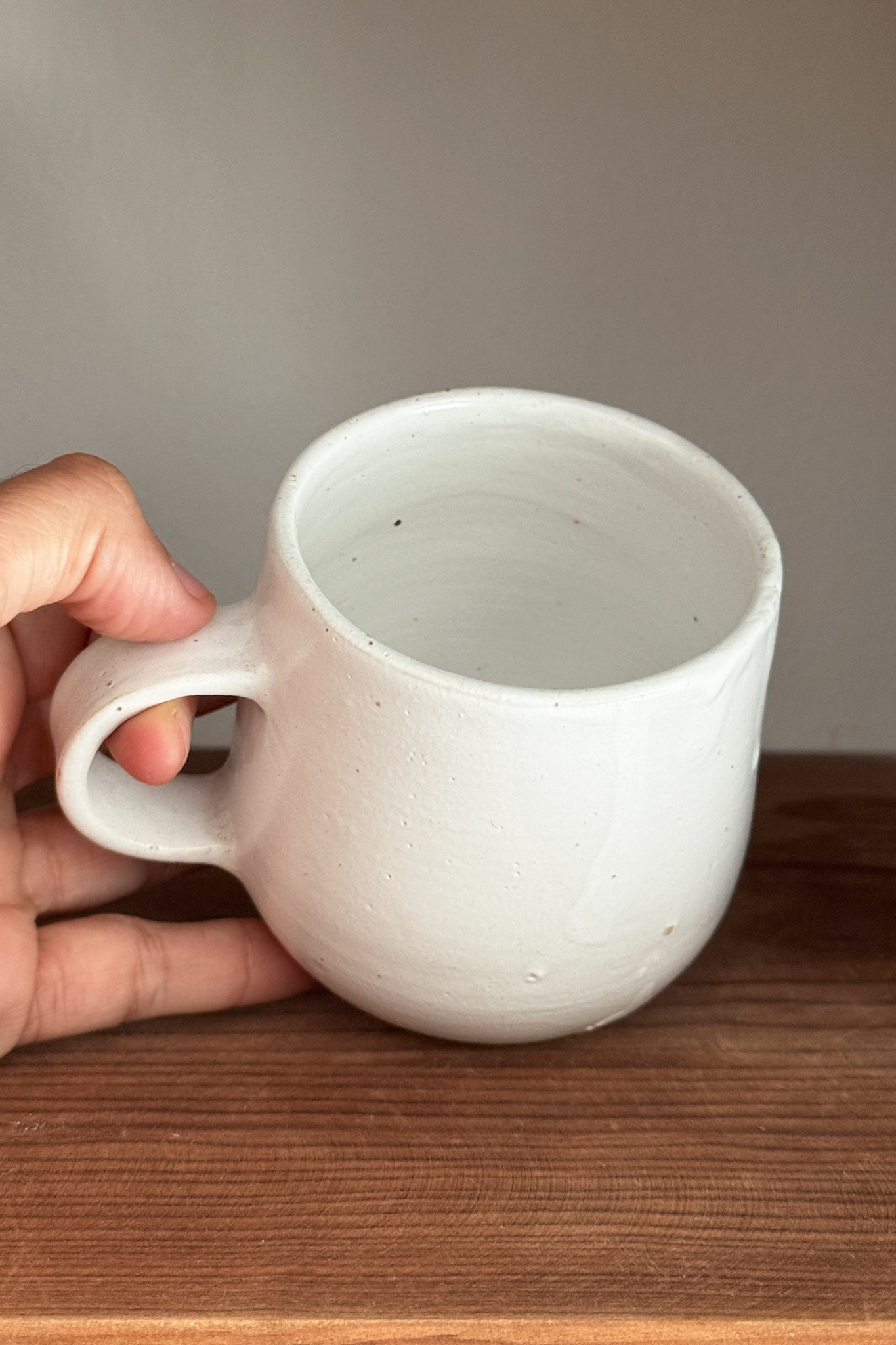 CERAMIC MUG WHITE