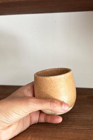 Small ceramic tumbler KAKI