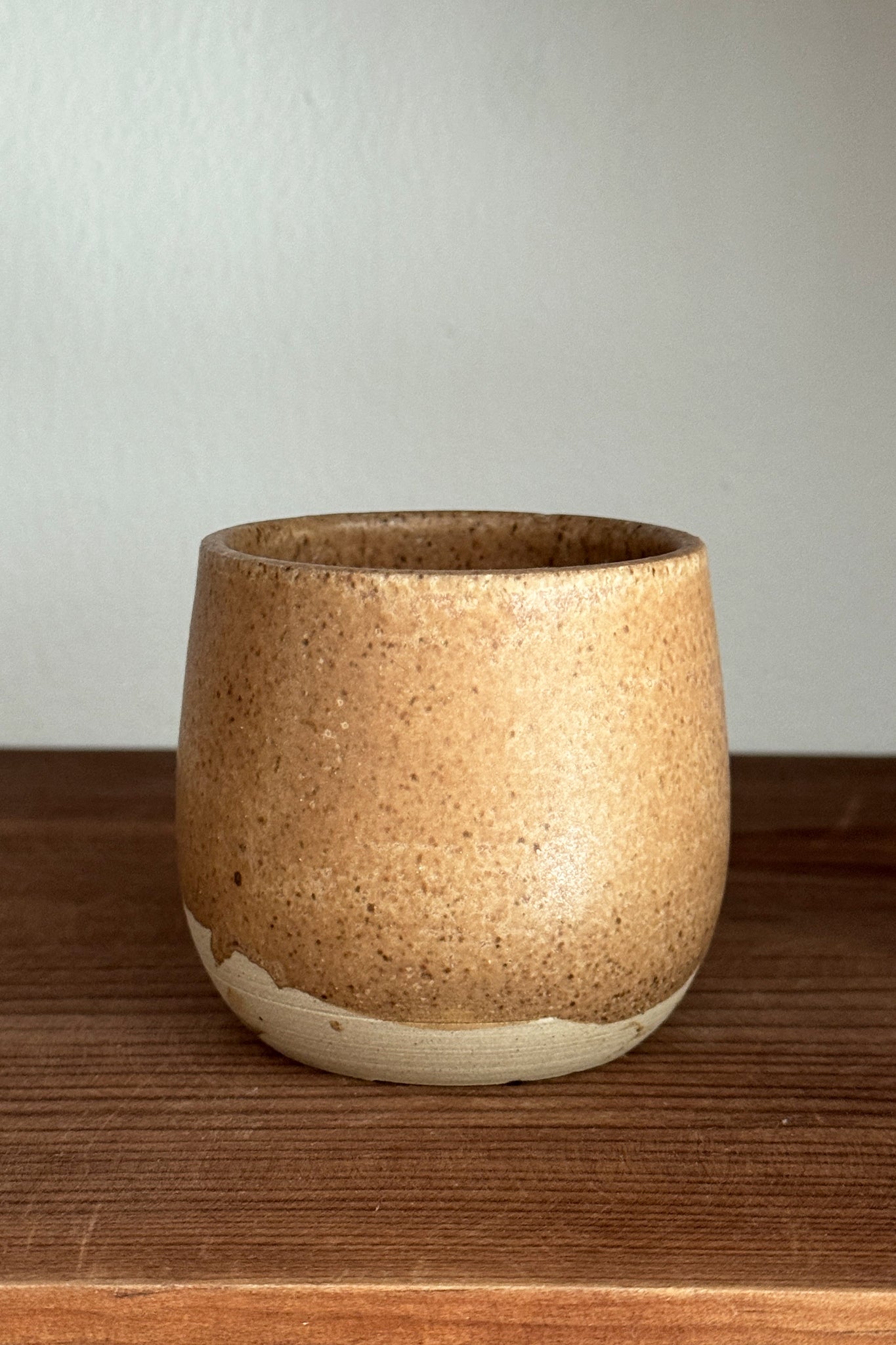 Small ceramic tumbler KAKI