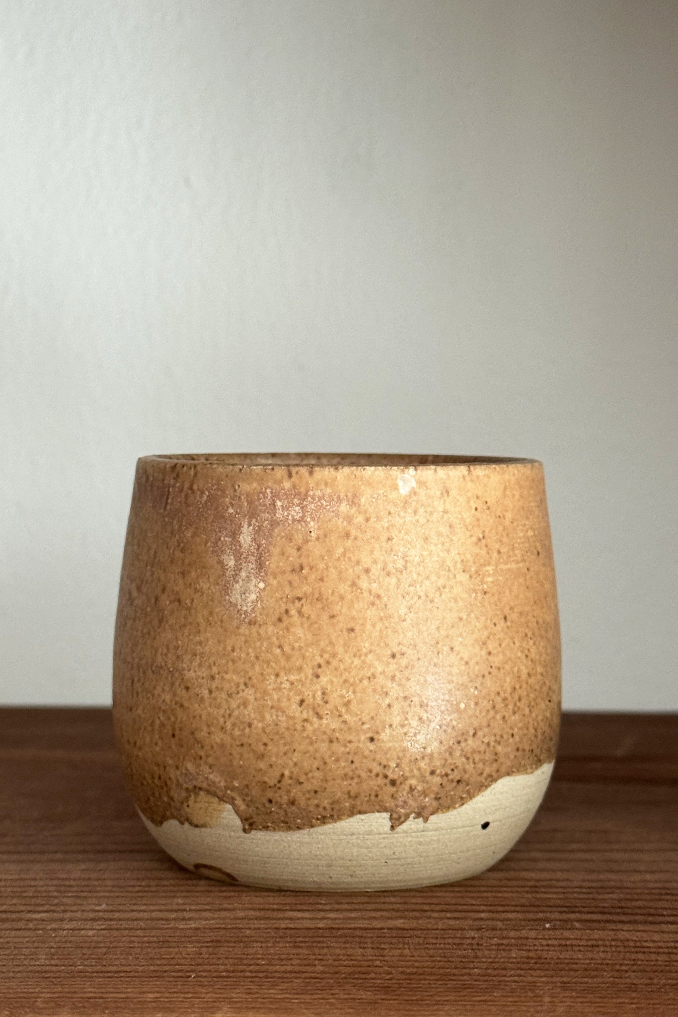 Small ceramic tumbler KAKI