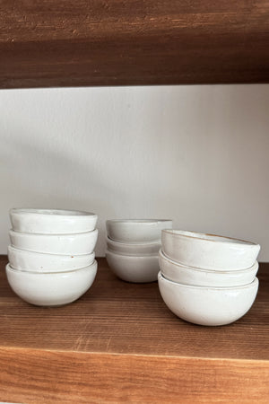 Mini ceramic bowl WHITE