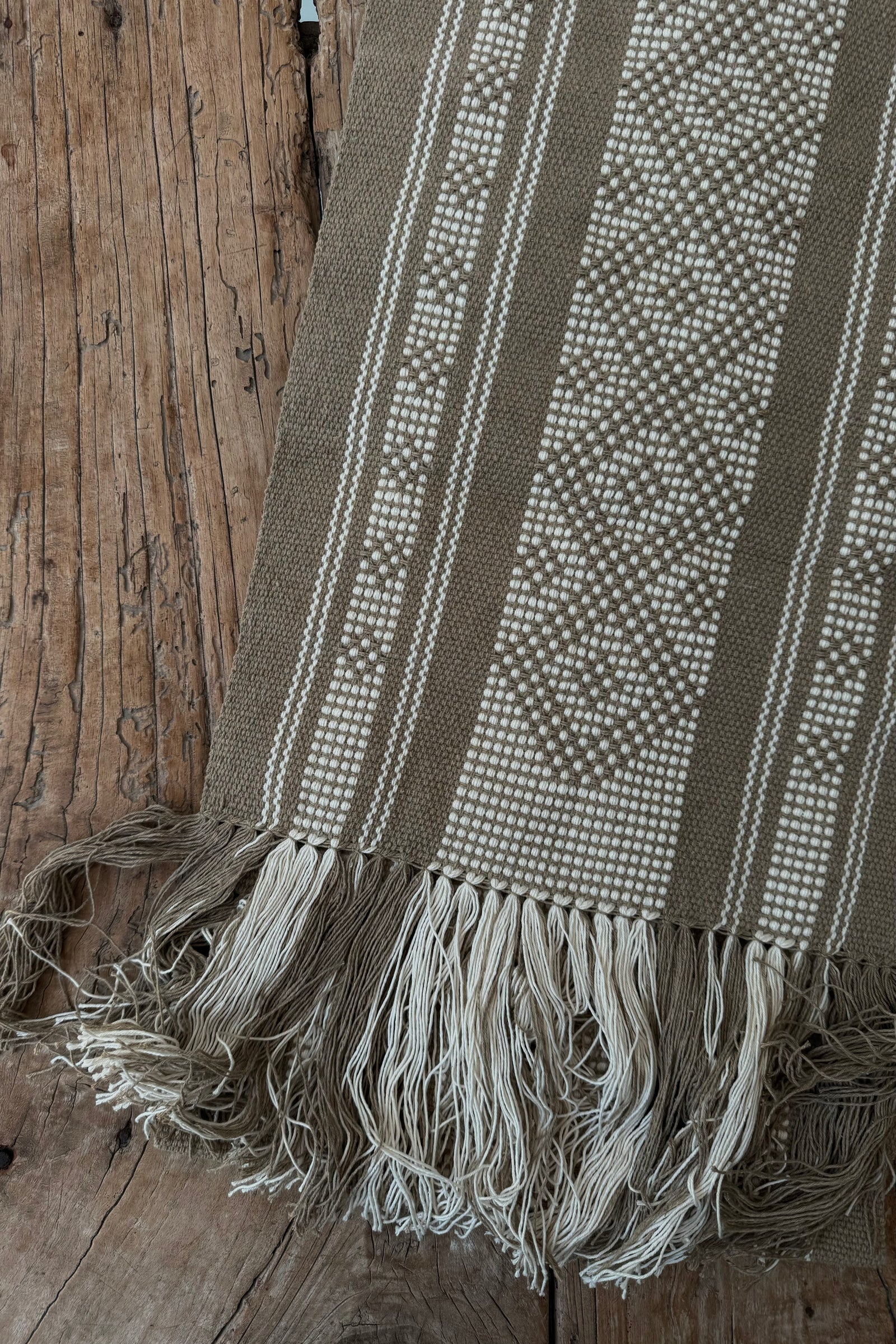 Woven Cotton Table runner