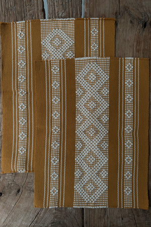 Woven Cotton Placemats (set of 2)