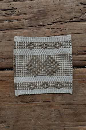 Woven Cotton Coasters (set of 2)