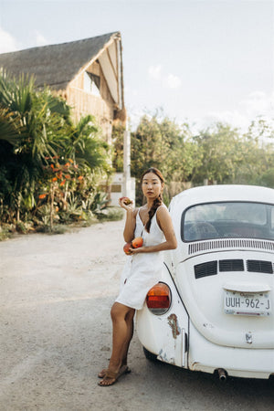 Button Down Short Dress