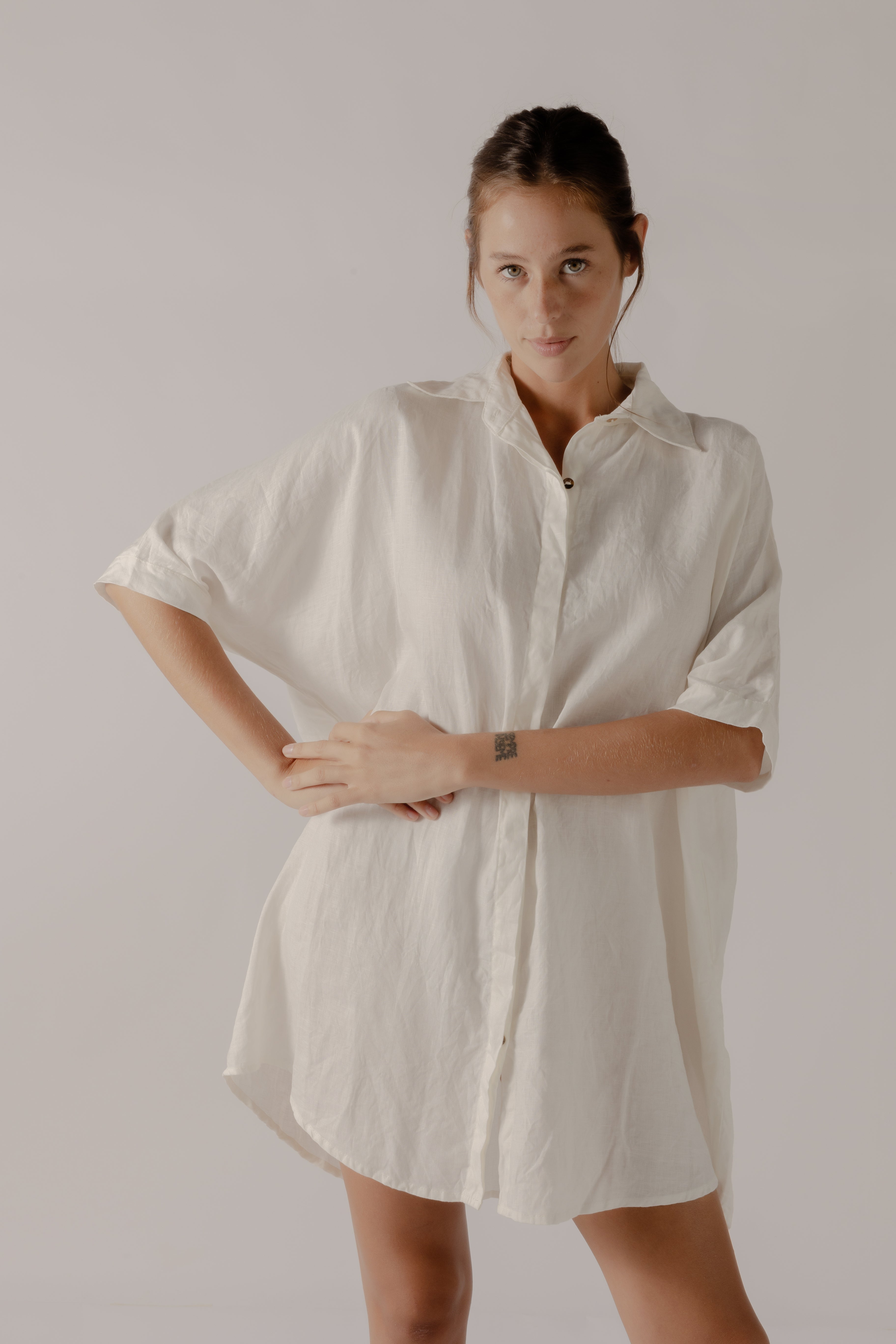 Oversized Shirt dress La Tiendita Tulum