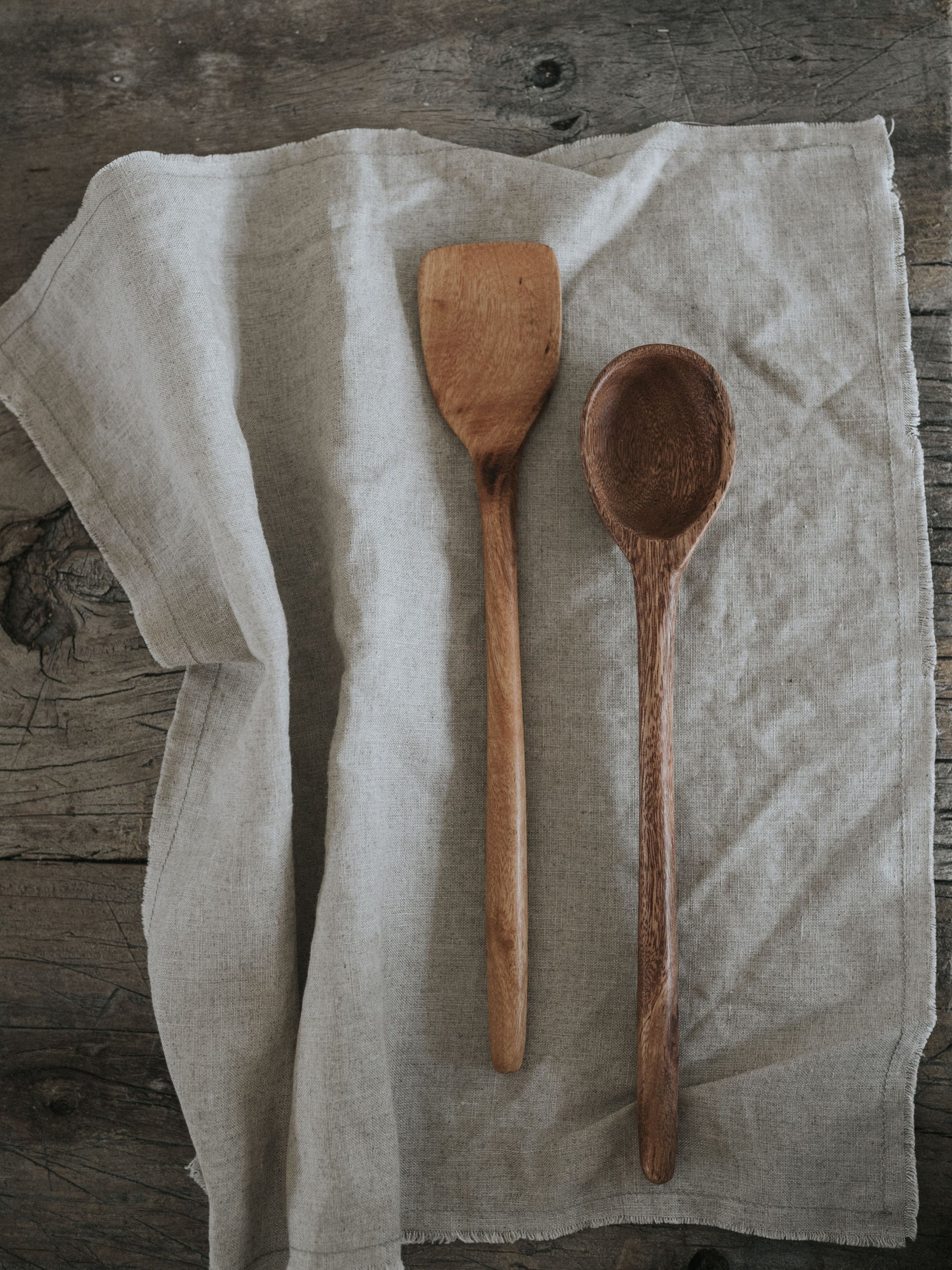 Handmade Wooden Spoon Set, Wooden Kitchen Utensils︱ - La Tiendita