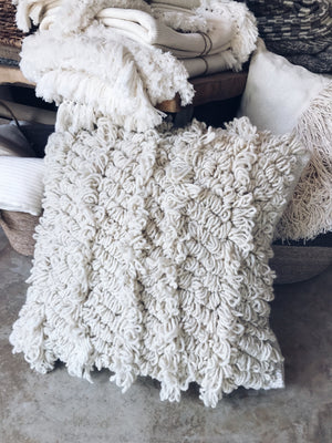 Wool Pillow Cover - Bertha